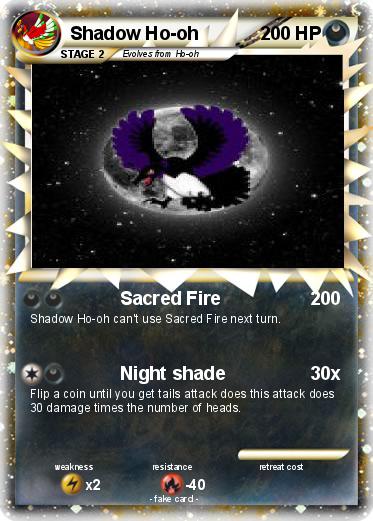 Pokemon Shadow Ho-oh