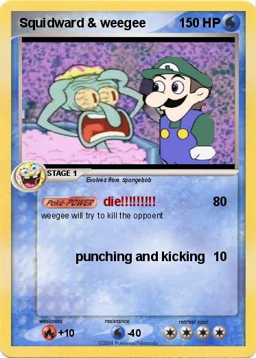 Pokemon Squidward & weegee