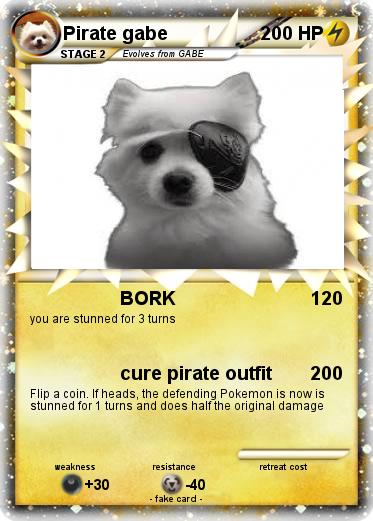 Pokemon Pirate gabe