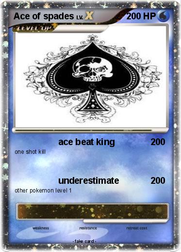 Pokemon Ace of spades
