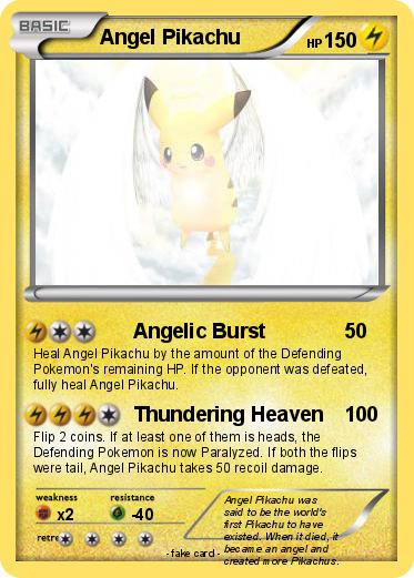 Pokemon Angel Pikachu