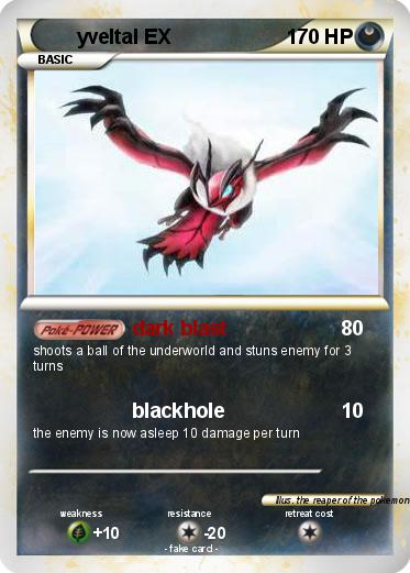 Pokemon yveltal EX