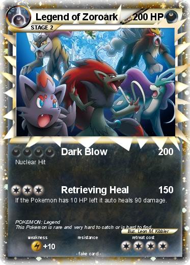 Pokemon Legend of Zoroark