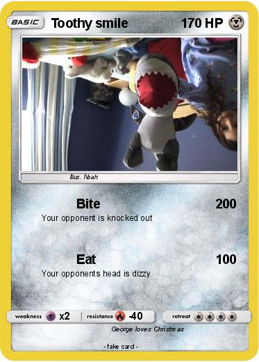 Pokemon Toothy smile