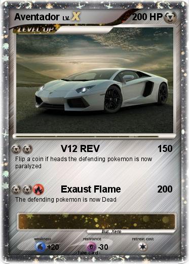 Pokemon Aventador