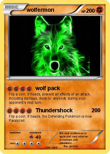 Pokemon wolfermon