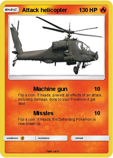 Pokemon Attack helicopter