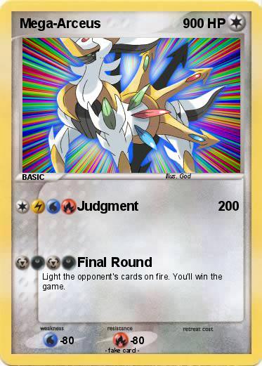 Pokemon Mega-Arceus
