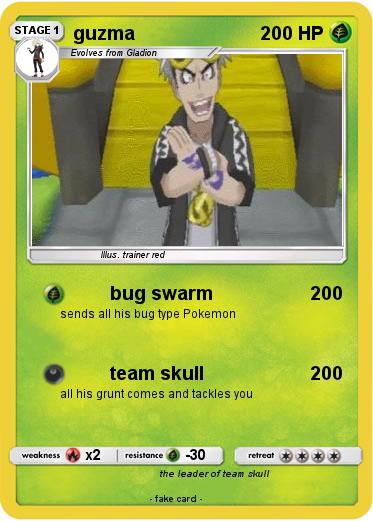 Pokemon guzma