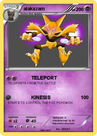 Pokemon alakazam