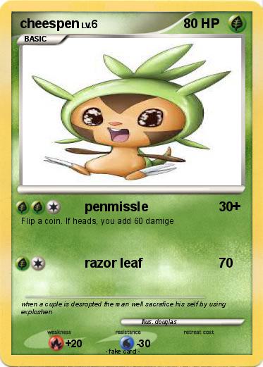 Pokemon cheespen