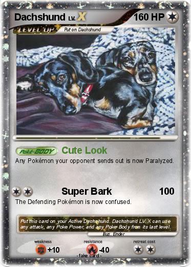 Pokemon Dachshund