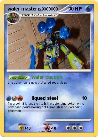 Pokemon water master