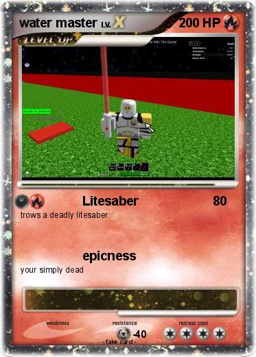 Pokemon water master