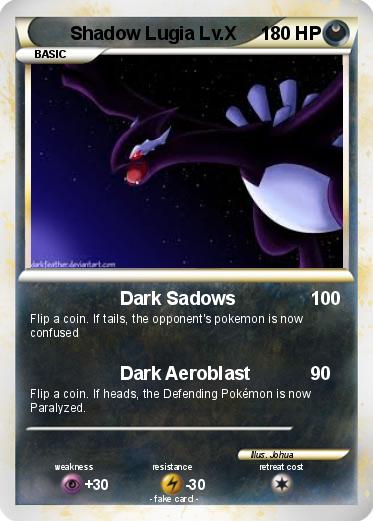Pokemon Shadow Lugia Lv.X