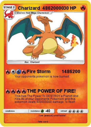 Pokemon Charizard  48620000