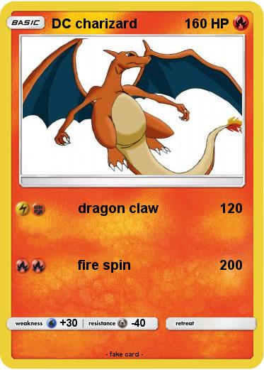 Pokemon DC charizard