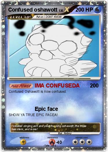 Pokemon Confused oshawott