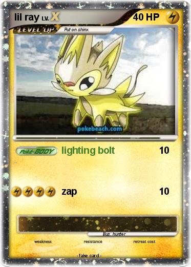 Pokemon lil ray