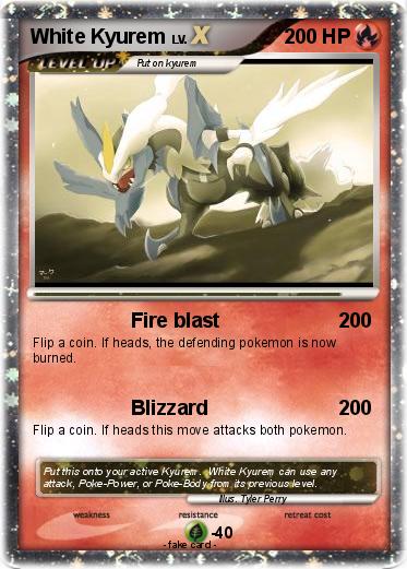 Pokemon White Kyurem