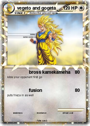 Pokemon vegeto and gogeta