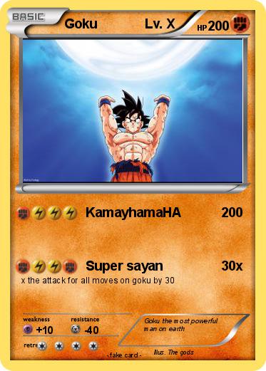 Pokemon Goku             Lv. X