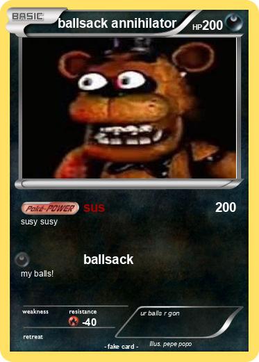 Pokemon ballsack annihilator