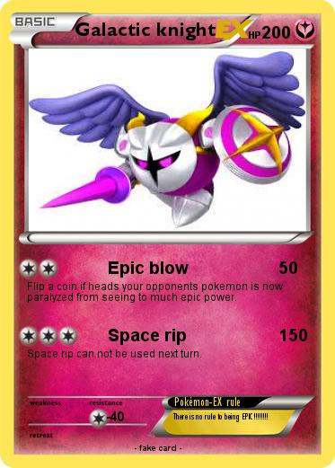 Pokemon Galactic knight