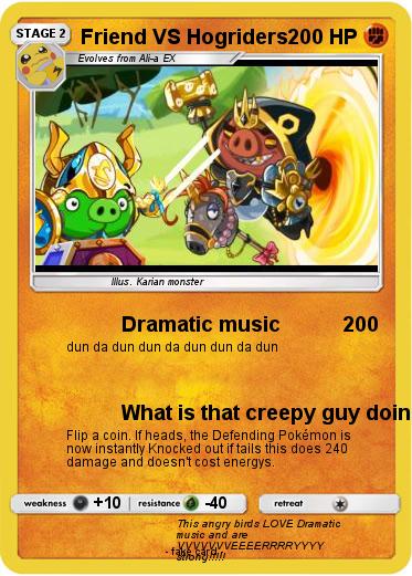 Pokemon Friend VS Hogriders