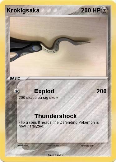 Pokemon Krokigsaka