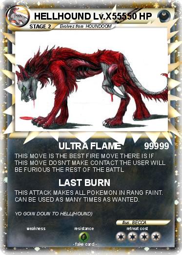 Pokemon HELLHOUND Lv.X555