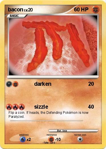 Pokemon bacon