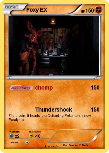 Pokemon Foxy EX