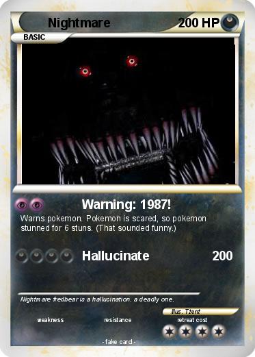 Pokemon Nightmare