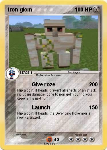 Pokemon Iron glom