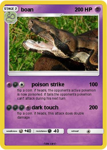 Pokemon boan