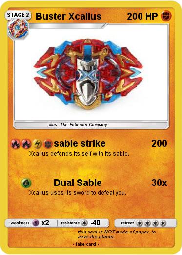 Pokemon Buster Xcalius