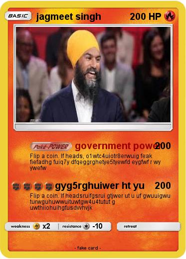 Pokemon jagmeet singh