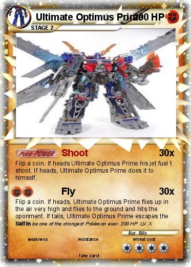 Pokemon Ultimate Optimus Prime