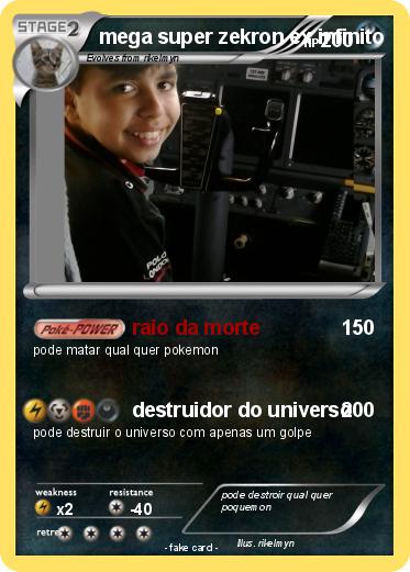 Pokemon mega super zekron ex infinito