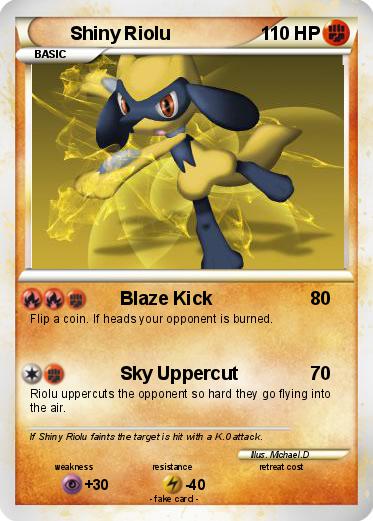 Pokemon Shiny Riolu