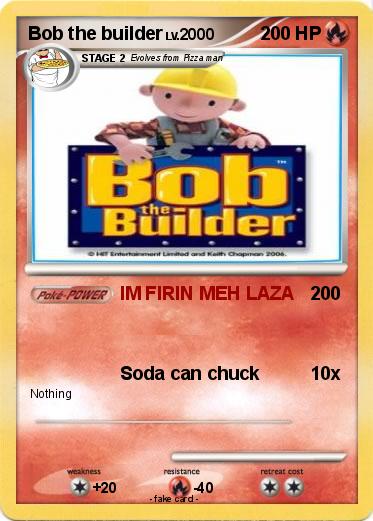 Pokemon Bob the builder