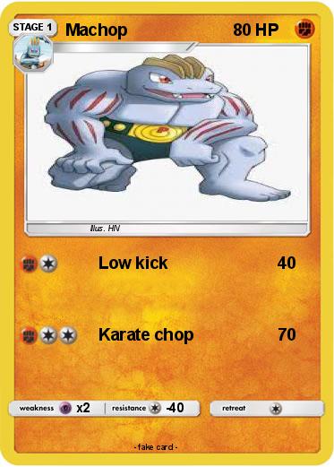 Pokemon Machop