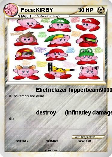 Pokemon Foce:KIRBY