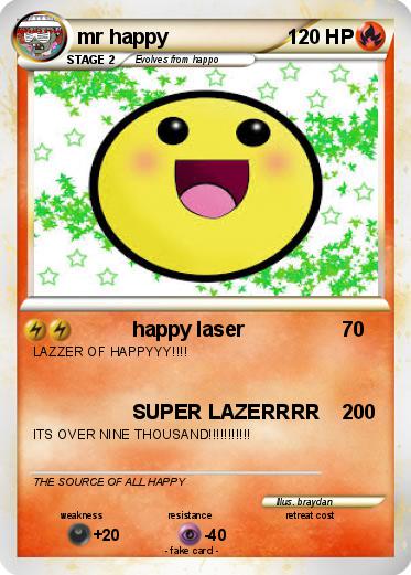 Pokemon mr happy