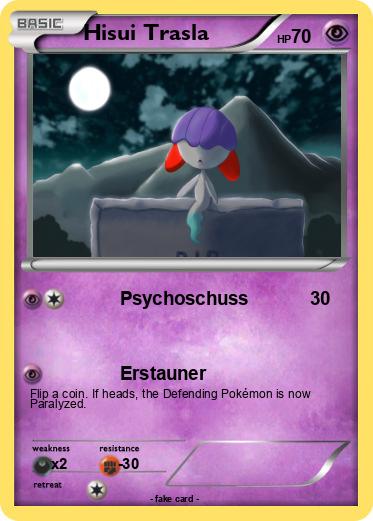 Pokemon Hisui Trasla