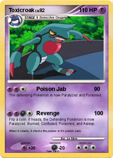 Pokemon Toxicroak