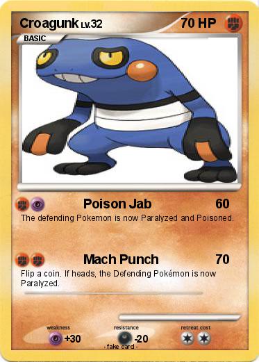 Pokemon Croagunk