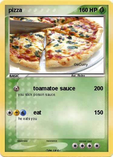 Pokemon pizza