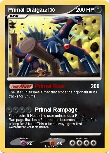Pokemon Primal Dialga